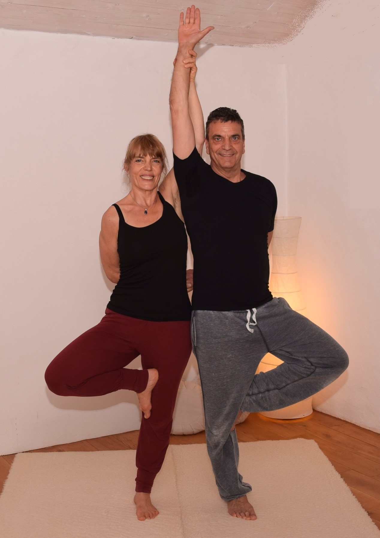 Partneryoga Baum